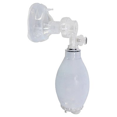 REANIMADOR RESPIRATORIO MANUAL DE SILICONE NEONATAL FOYOMED