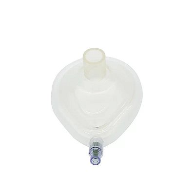 MASCARA PARA ANESTESIA PVC C/ COXIM INFLAVEL NEONATAL N° 00 AMBU
