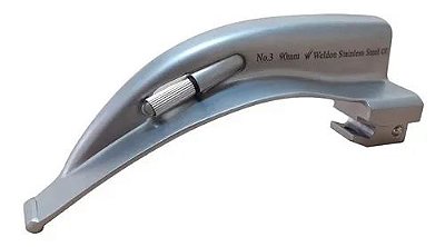 LÂMINA PARA LARINGOSCOPIO CURVA F3 MCINTOSH WELDON | Lote:259543621
