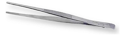 PINÇA ANATÔMICA DE DISSECÇÃO COM SERRILHA RETA 13CM WELDON