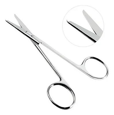 TESOURA SPENCER PARA FIO DE SUTURA RETA 12CM - SAFER