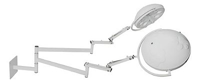 FOCO CIRÚRGICO VETERINÁRIO DUPLO PAREDE 48 LEDS BIVOLT AUTOMÁTICO