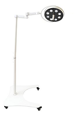 FOCO CIRÚRGICO VETERINÁRIO DE CHÃO 24 LEDS (24D PLUS) BIVOLT AUTOMÁTICO