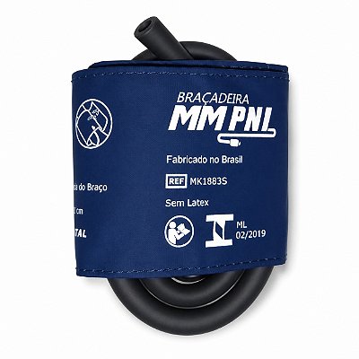 BRAÇADEIRA PARA APARELHO DE PRESSÃO NEONATAL 1 VIA, MANGUITO REMOVÍVEL (10-19CM)