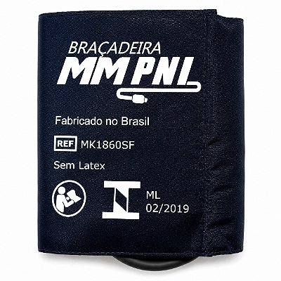 BRAÇADEIRA MM PNI ADULTO 2 VIAS PARA ESFIGMOGRAMA