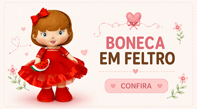 Boneca em feltro