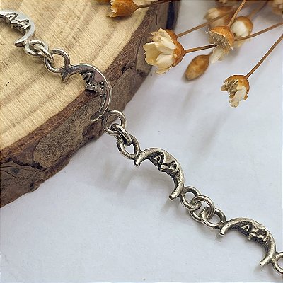 Pulseira Lua | Prata 925 Bali