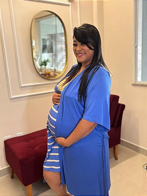 Conjunto camisola/Robe Mãe