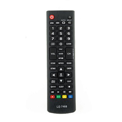 Controle Remoto Para TV LG LCD ou LED LE7468 VCA8057 FBG7468