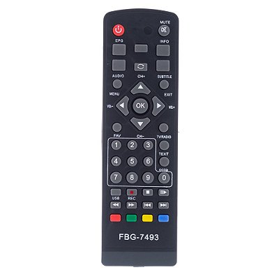 Controle Remoto Para Conversor Digital Infokit Novacom FBG7493 LE7493 SKY8010 LHS7134