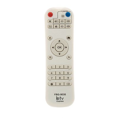 Controle Remoto Para Receptores BTV ou Red Lite FBG9035 VCA8248 LE7747 SKY9035