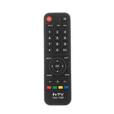 Controle Remoto Para Receptor HTV FBG7080 VCA8229 LE7454 SKY7080