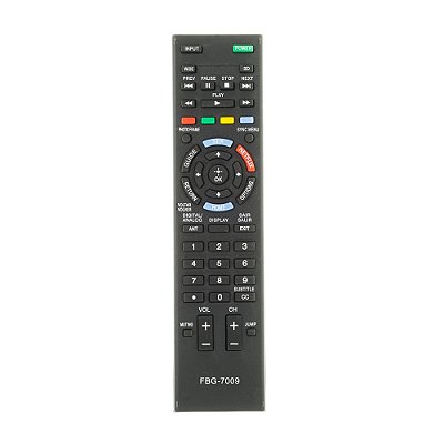 Controle Remoto Para TV Sony LCD LED Bravia FBG7009 LE7009