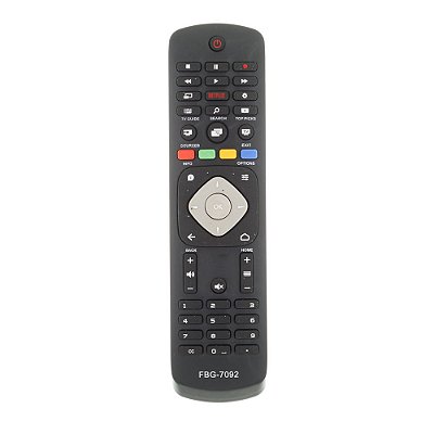 Controle Remoto Para Smart TV Philips LED FBG7092 LE7457