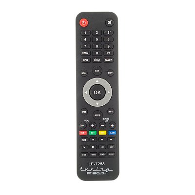 Controle Remoto Para Receptor Tuning P911 LE7258 FBG9026 SKY9026