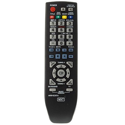 Controle Remoto Compatível DVD Samsung Karaokê P250K 0011E FBT355