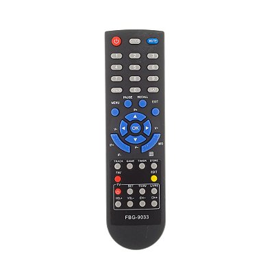 Controle Remoto Para Receptor Bedin Sat BS6000 Cromus CAD-1000 TV Free FBG9033