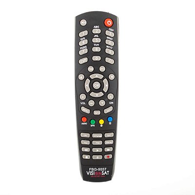 Controle Remoto para Receptor Visionsat FBG9037 CRS7121 SKY9037 LE7744