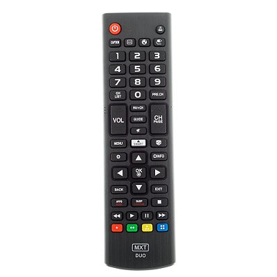 Controle Remoto para Smart TVs Mix LG Samsung FBG8036 CO1318 LE7044
