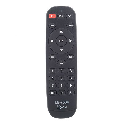Controle Remoto Para Receptor XPLUS SKY9163 LE7506 FBG9163