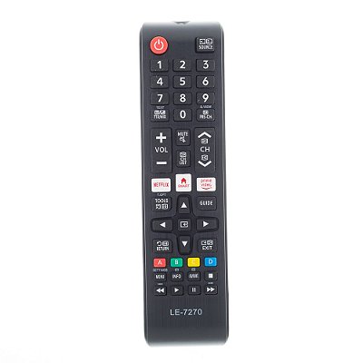 Controle Remoto Para Smart TV Samsung LCD LED LE7270