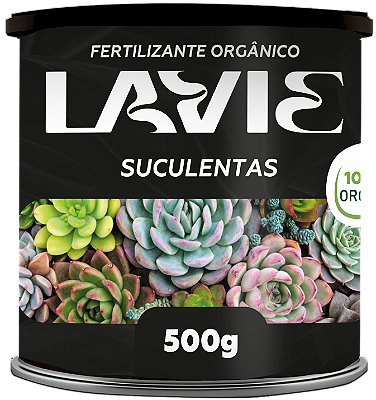 LAVIE ORGÂNICO LATA SUCULENTAS - 500G