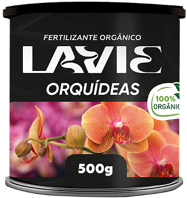 LAVIE ORGÂNICO LATA ORQUÍDEAS - 500G