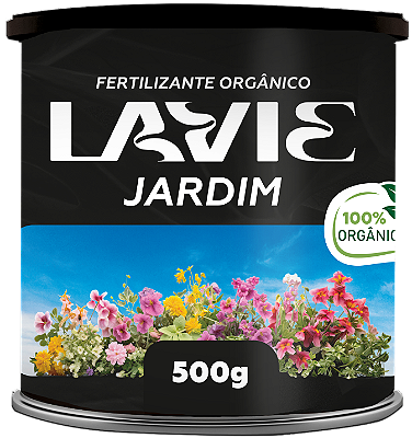 LAVIE ORGÂNICO LATA JARDIM - 500G