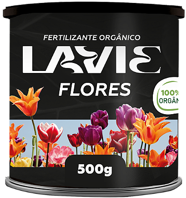LAVIE ORGÂNICO LATA FLORES - 500G