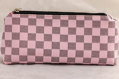 Necessaire trapézio xadrez