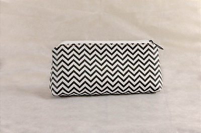 Necessaire trapézio Chevron