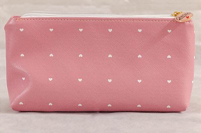 Necessaire trapézio Corações