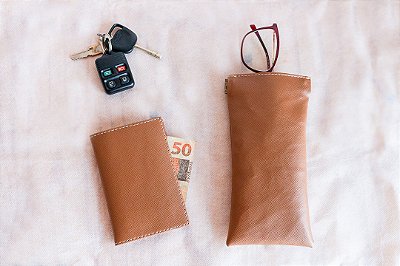 Kit porta óculos e carteira slim