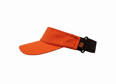 Viseira aba curva com elástico