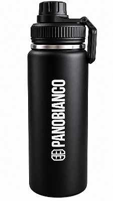 Garrafa Térmica Inox 750 ML-Cor:Preto