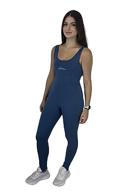 Macacão Poliamida-(Aluno) - Azul