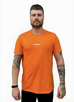 Camiseta TSHIRT (meia malha) - Laranja