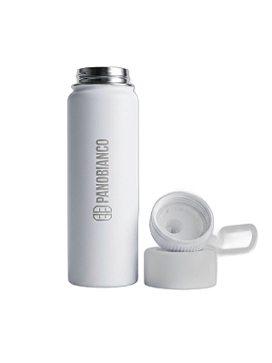 Garrafa Térmica Inox 850 ML-Cor:Branca