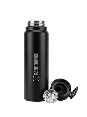 Garrafa Térmica Inox 850 ML-Cor:Preto