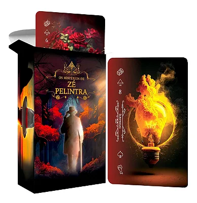 Baralho Tarot Deck Oráculo Zé Pelintra - 36 Cartas Luxo com Manual
