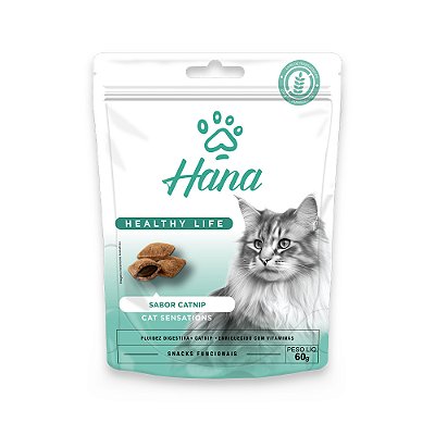 Snacks Hana Healthy Life Nuggets Gatos Catnip 60g