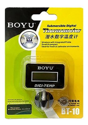 TERMÔMETRO DIGITAL BOYU  BT-10 QUADRADO