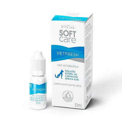 Lubrificante Ocular Soft Care Vetfresh 10ml