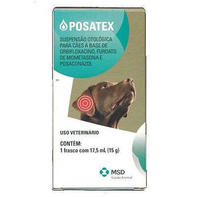 Otológico MSD Posatex 15g (17,5ml)