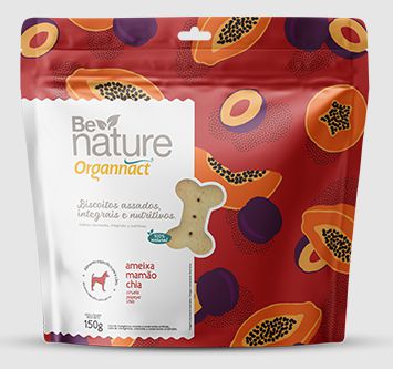 Be Nature Organnact Ameixa, Mamão e Chia 150g