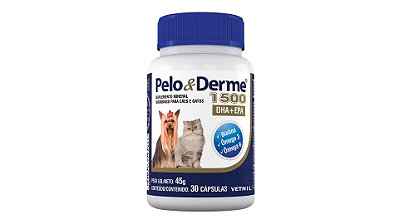 Suplemento Vetnil Pelo & Derme 1500 DHA + EPA
