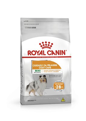 Ração Seca Royal Canin Coat Care Mini / Cuidado da Pelagem Mini 2,5kg