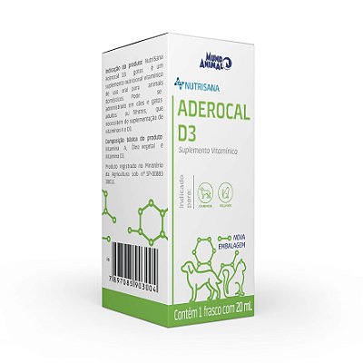Suplemento Nutrisana Aderocal D3 20ml