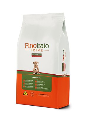 Ração Seca Finotrato Prime Active Cães Filhotes 15kg