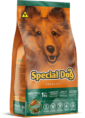 Ração Seca Special Dog Cães Adultos sabor Vegetais